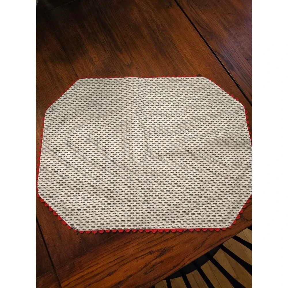 Kitchy Cows Farm Set of 6 Handmade Reversible Placemats One of a Kind‎ Quality